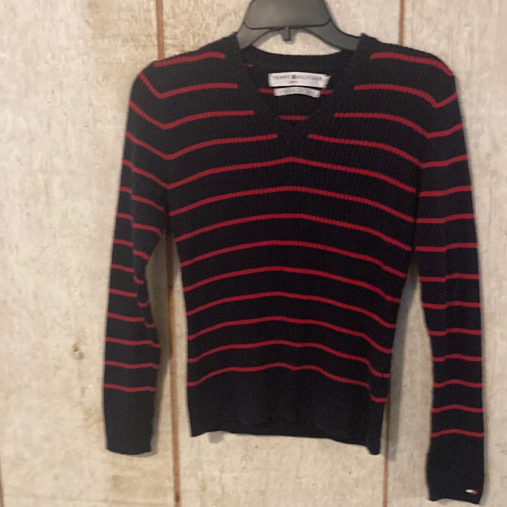Vintage 2001 Tommy Hilfiger V Neck Sweater